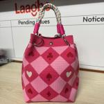 Cartoon Striped Tote Bag