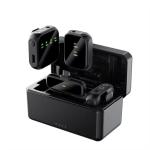 Professional K50 Mini Wireless Lapel Microphone 2.4ghz Pocket Portable Live Streaming Lavalier Tie Clips Mic f