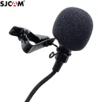 SJCAM Sports Camera Clip-on Microphone Lapel Mic Plug-and Play Pickup Noise Reduction External Microphone for SJCAM SJ20/C200PRO