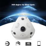 V380 Home Security IP Camera VR 360 Degree Wireless Panoramic Fisheye Monitor 1080P CCTV Security Camera