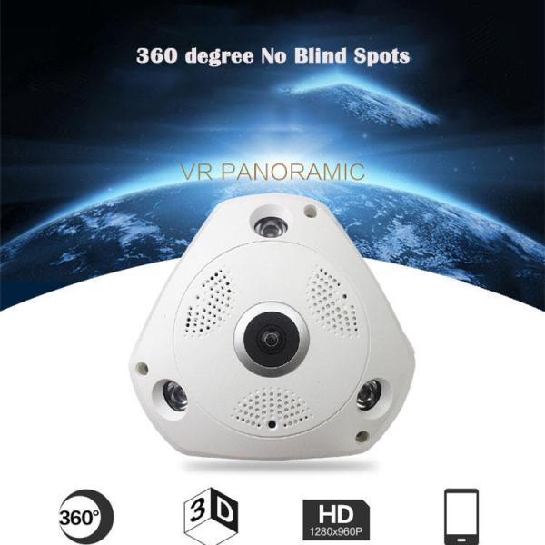 V380 Home Security IP Camera VR 360 Degree Wireless Panoramic Fisheye Monitor 1080P CCTV Security Camera