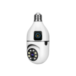 Dual Lens Z380 Bulb Wifi Camera