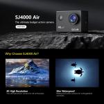SJCAM SJ4000 AIR 4K Action Camera Full HD AllwMini Helmet Waterproof Sports DV Camera