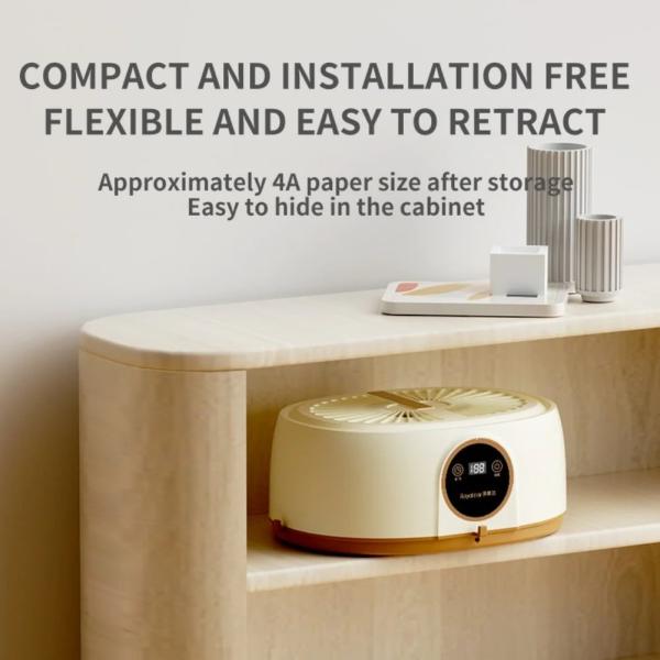 Portable Remote Control laundry Dryer for Apartments & Travel