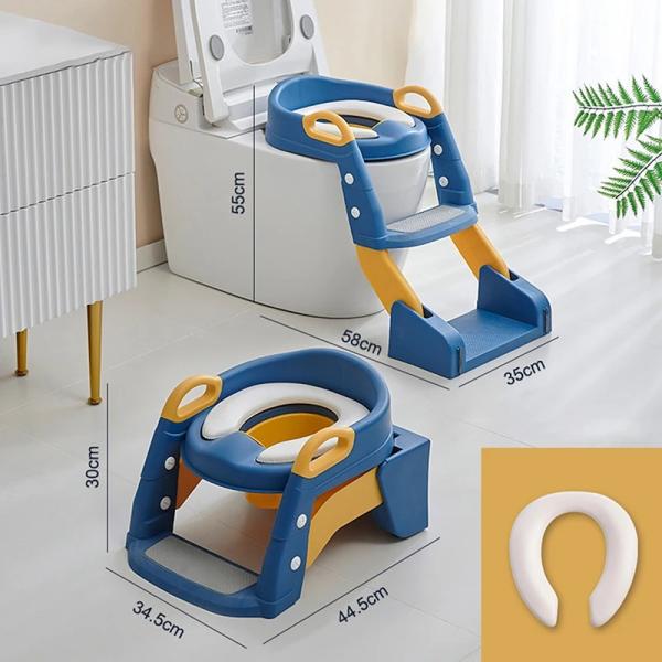 2-in-1 Baby Potty Training Seat with Ladder